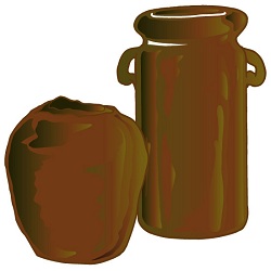 骨壺のサイズと種類・技法など／素焼き